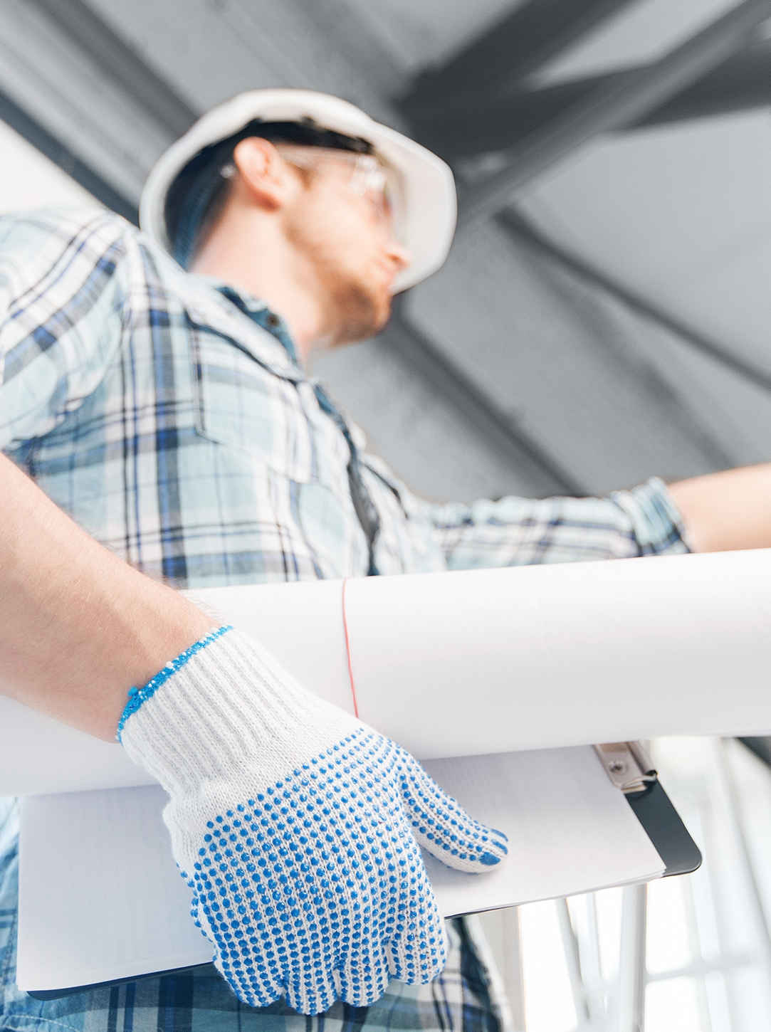 Progettista al lavoro