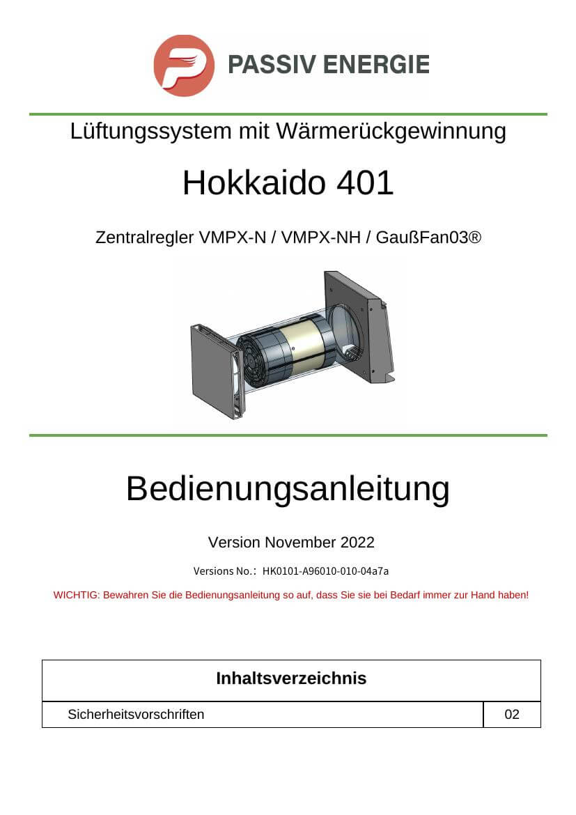 Cover
                            Bedienungsanleitung N