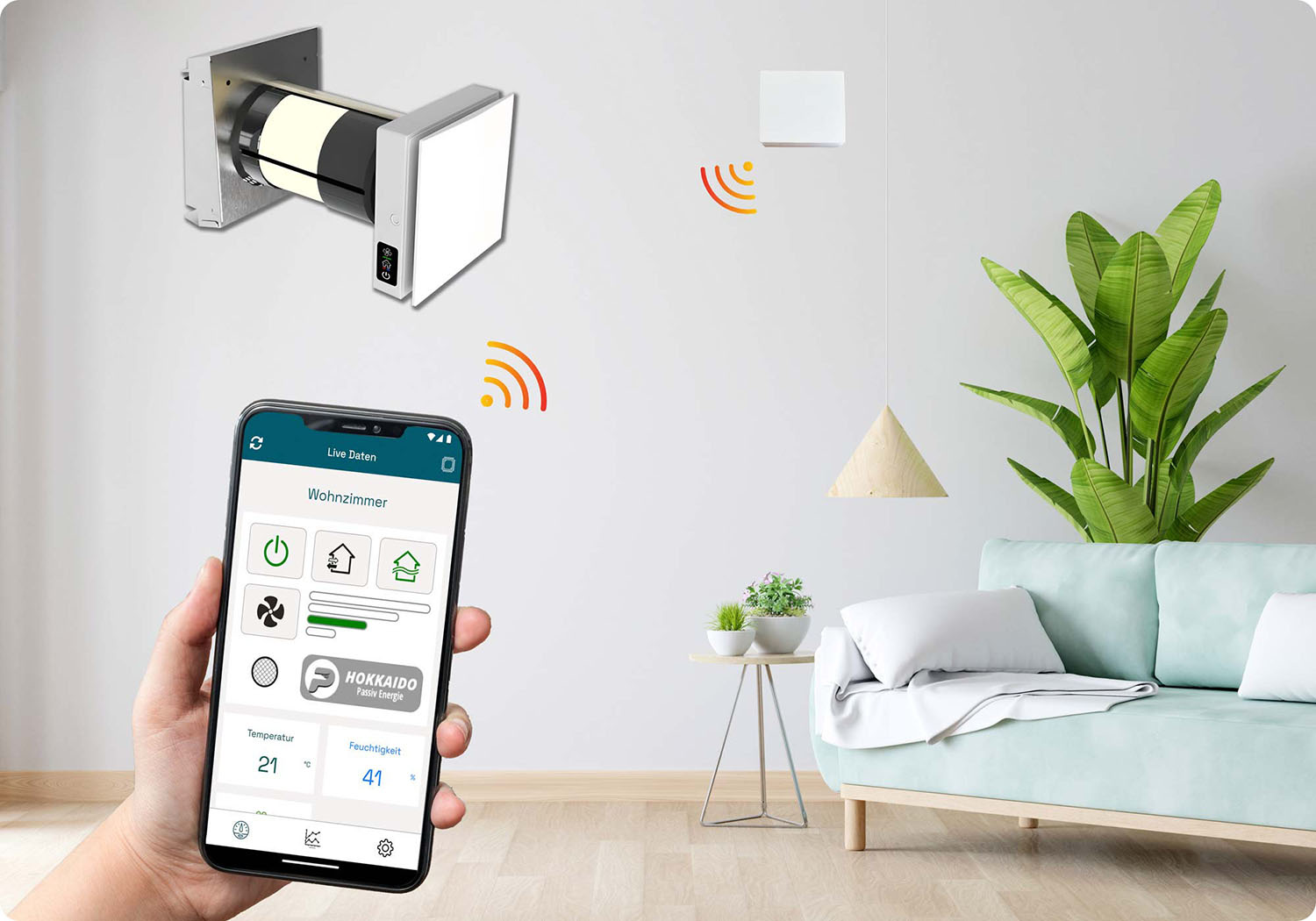 Recupero di calore Passiv Energia